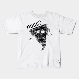 Alfonsino the hurricane (white) – Hugs? Kids T-Shirt